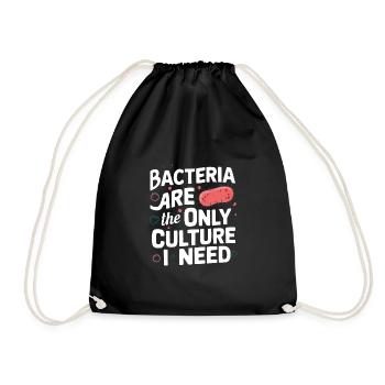 Microbiologiste Microbiologie Laboratoire Biologie des staphylocoques - Sac de sport léger - noir - Devant