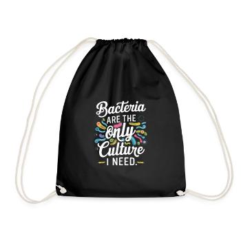 Microbiologiste Microbiologie Laboratoire Biologie des staphylocoques - Sac de sport léger - noir - Devant