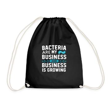 Microbiologiste Microbiologie Laboratoire Biologie des staphylocoques - Sac de sport léger - noir - Devant