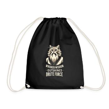 Kung Fu Chinese Kung Fu Asian Kung Fu - Drawstring Bag - black - Front