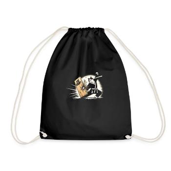 Kung Fu Chinese Kung Fu Asian Kung Fu - Drawstring Bag - black - Front