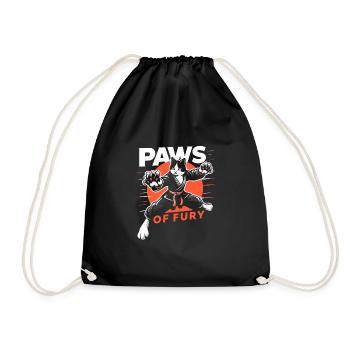 Kung Fu Chinese Kung Fu Asian Kung Fu - Drawstring Bag - black - Front