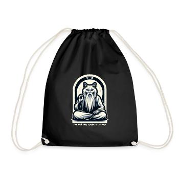 Kung Fu Chinese Kung Fu Asian Kung Fu - Drawstring Bag - black - Front