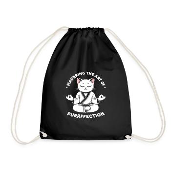 Kung Fu Chinese Kung Fu Asian Kung Fu - Drawstring Bag - black - Front