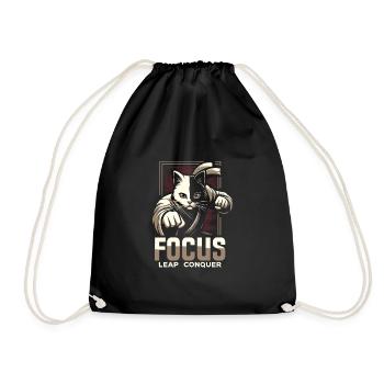 Kung Fu Chinese Kung Fu Asian Kung Fu - Drawstring Bag - black - Front