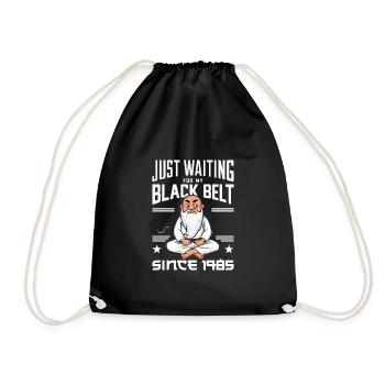 Kung Fu Chinesisches Kung Fu Asiatisches Kung Fu - Turnbeutel - Schwarz - Vorne