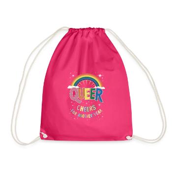 Birthgay Gay Pride Flag Pride Month Equal Rights - Turnbeutel - Fuchsia - Vorne