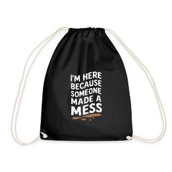 School administrators School staff Caretakers - Drawstring Bag - black - Front