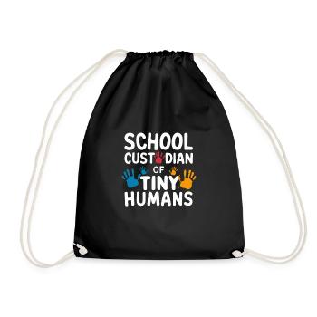 School administrators School staff Caretakers - Drawstring Bag - black - Front