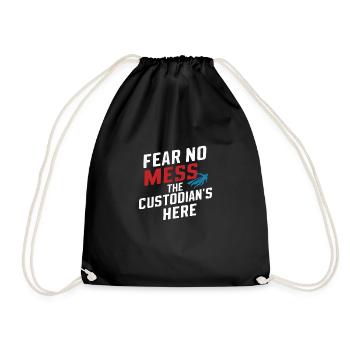 School administrators School staff Caretakers - Drawstring Bag - black - Front
