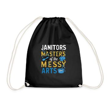 School administrators School staff Caretakers - Drawstring Bag - black - Front