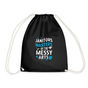 School administrators School staff Caretakers - Drawstring Bag - black - Front