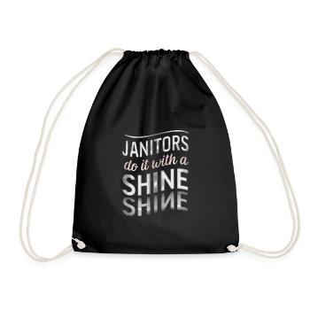 School administrators School staff Caretakers - Drawstring Bag - black - Front