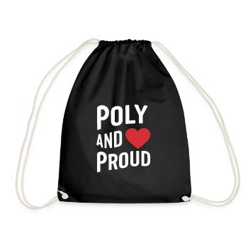 Polyamorous Community Polyamorous Parenting - Drawstring Bag - black - Front