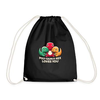 Polyamorous Community Polyamorous Parenting - Drawstring Bag - black - Front