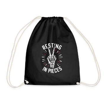 Renouveau de l’emo et mode alternative pour les enfants de la scène - Sac de sport léger - noir - Devant