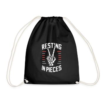 Renouveau de l’emo et mode alternative pour les enfants de la scène - Sac de sport léger - noir - Devant