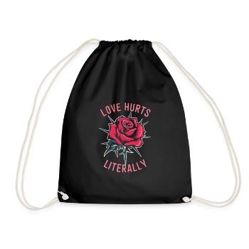 Renouveau de l’emo et mode alternative pour les enfants de la scène - Sac de sport léger - noir - Devant