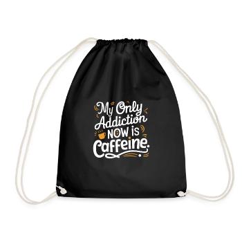 Rétablissement de la dépendance à l’alcool Sobriété AA - Sac de sport léger - noir - Devant