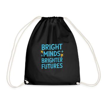 Special Education Teacher "sped Teacher Inclusion" - Drawstring Bag - black - Front