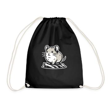 Design américain Pika Lover pour Pika - Sac de sport léger - noir - Devant