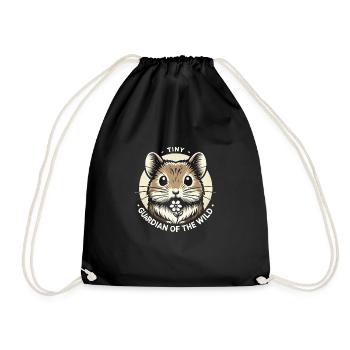 Design américain Pika Lover pour Pika - Sac de sport léger - noir - Devant