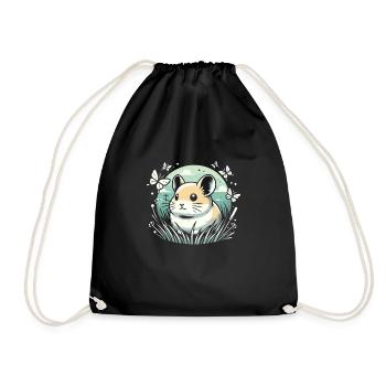 Design américain Pika Lover pour Pika - Sac de sport léger - noir - Devant