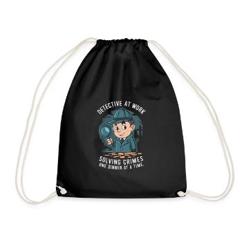 Meurtre Mystère Tenue De Dîner, Fête, Scène De Crime - Sac de sport léger - noir - Devant