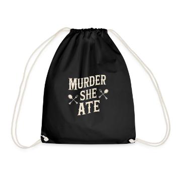 Meurtre Mystère Tenue De Dîner, Fête, Scène De Crime - Sac de sport léger - noir - Devant