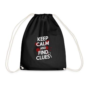 Meurtre Mystère Tenue De Dîner, Fête, Scène De Crime - Sac de sport léger - noir - Devant