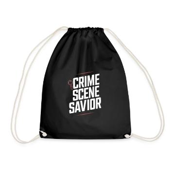 Meurtre Mystère Tenue De Dîner, Fête, Scène De Crime - Sac de sport léger - noir - Devant