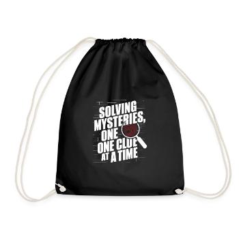 Meurtre Mystère Tenue De Dîner, Fête, Scène De Crime - Sac de sport léger - noir - Devant