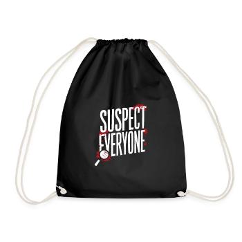 Meurtre Mystère Tenue De Dîner, Fête, Scène De Crime - Sac de sport léger - noir - Devant