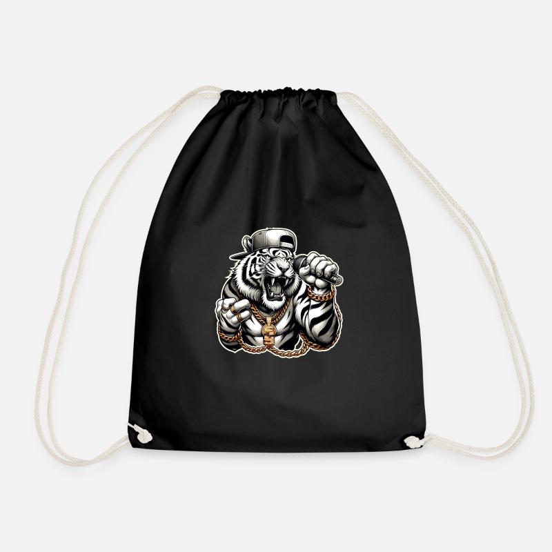Rap Battles Freestyle Rap Competition Battle Rap - Drawstring Bag - black