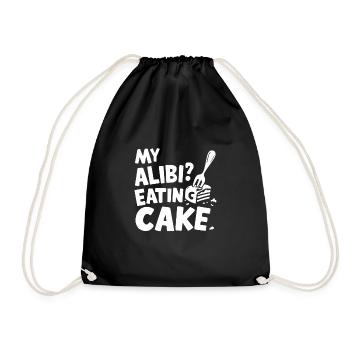 Meurtre Mystère Tenue de dîner, Fête, Scène de crime - Sac de sport léger - noir - Devant