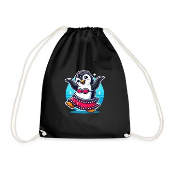 Mouvements rythmiques en danse orientale : - Sac de sport léger - noir - Devant