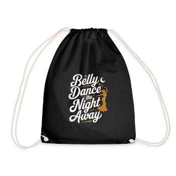 Mouvements rythmiques en danse orientale : - Sac de sport léger - noir - Devant