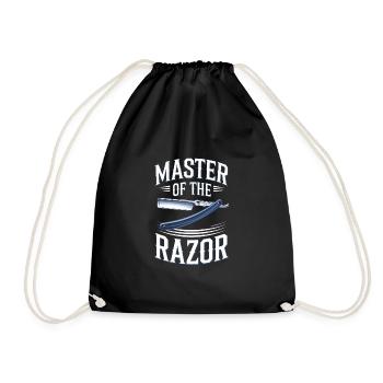 Barber Shop Vibes and Classic Haircuts for - Drawstring Bag - black - Front