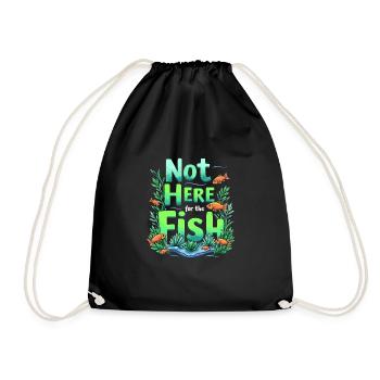 Aquascaping Enthusiast Underwater Gardening - Turnbeutel - Schwarz - Vorne