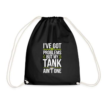 Aquascaping Enthusiast Underwater Gardening - Turnbeutel - Schwarz - Vorne