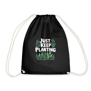 Aquascaping Enthusiast Underwater Gardening - Turnbeutel - Schwarz - Vorne
