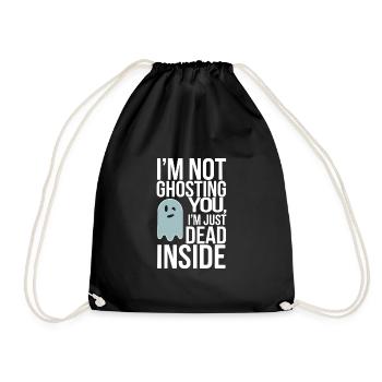 Introversion Style alternatif Émotionnel - Sac de sport léger - noir - Devant