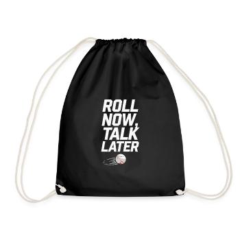 Des aventures palpitantes de courses de billes pour les passionnés - Sac de sport léger - noir - Devant