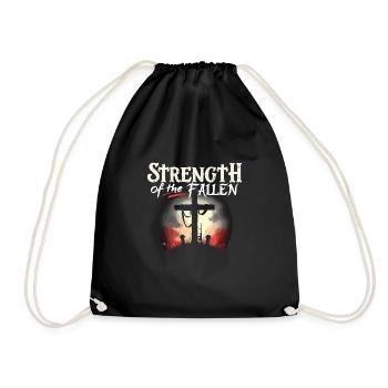 Honor Veterans Day with Patriotism and Military - Drawstring Bag - black - Front