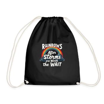 Observateur de tempêtes et météorologue amateur de météo - Sac de sport léger - noir - Devant