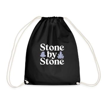 Passionné de collecte de géologie et de - Sac de sport léger - noir - Devant