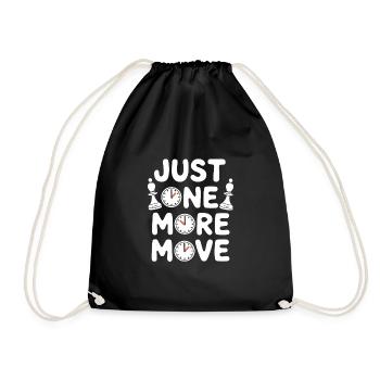 Chess Revival Movement Chess Lover Strategic - Drawstring Bag - black - Front