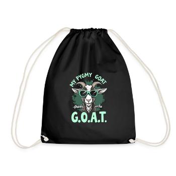 DIY mushroom enthusiasts Home mushroom cultivation - Drawstring Bag - black - Front