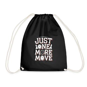 Chess Revival Movement Chess Lover Strategic - Drawstring Bag - black - Front