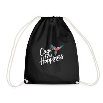 Propriétaire de perroquet Parrot Life et exotique - Sac de sport léger - noir - Devant